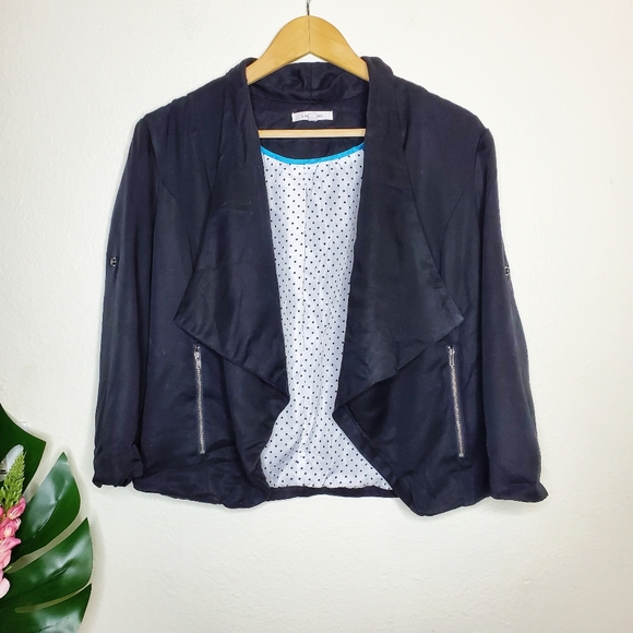41 Hawthorn Jackets & Blazers - 41 Hawthorn Stitch Fix Teegan Draped Blazer Black